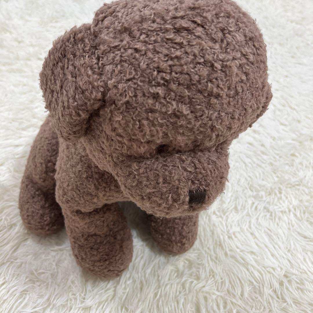 新品タグ付き　ジェラートピケ　トイプードルティッシュケース　ジェラピケ　もこもこ