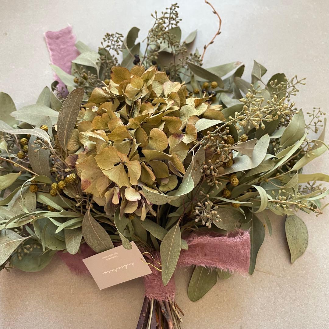 2.アキイロ紫陽花スワッグ