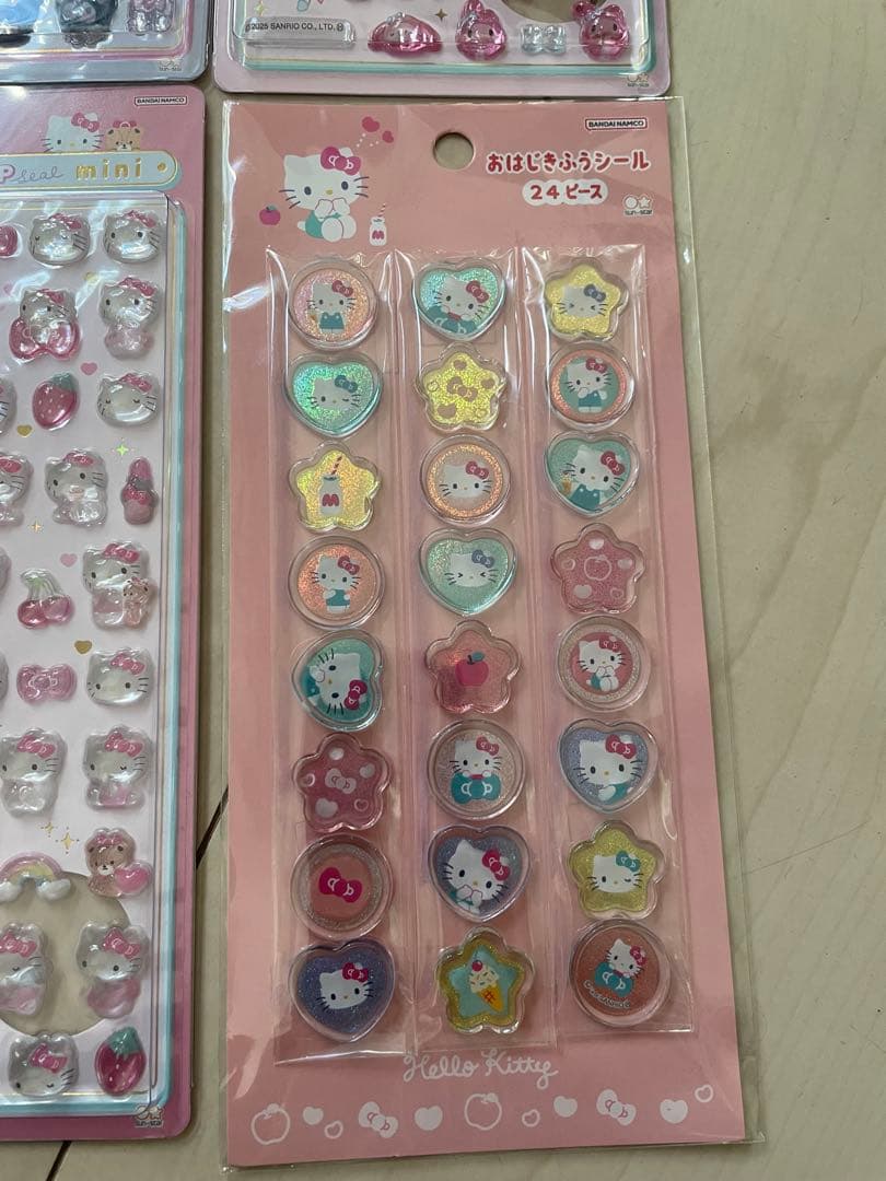 【正規品】ボンボンドロップサンリオミニ5枚セット➕おはじきふうシール