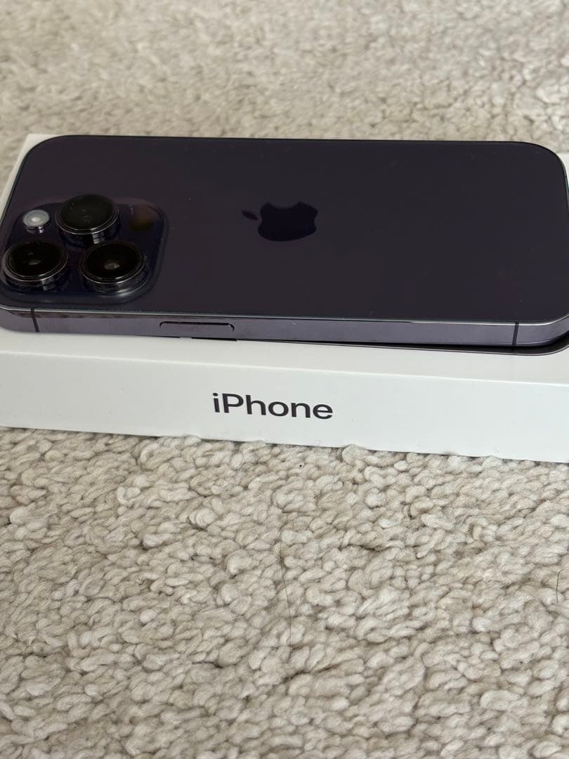 Apple iPhone 14 Pro ディープパープル 本体