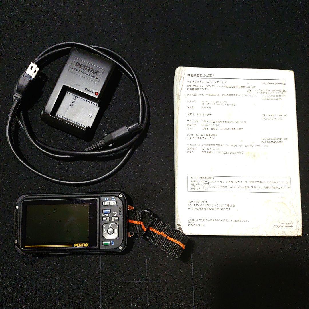 PENTAX Optio W90 防水デジタルカメラ