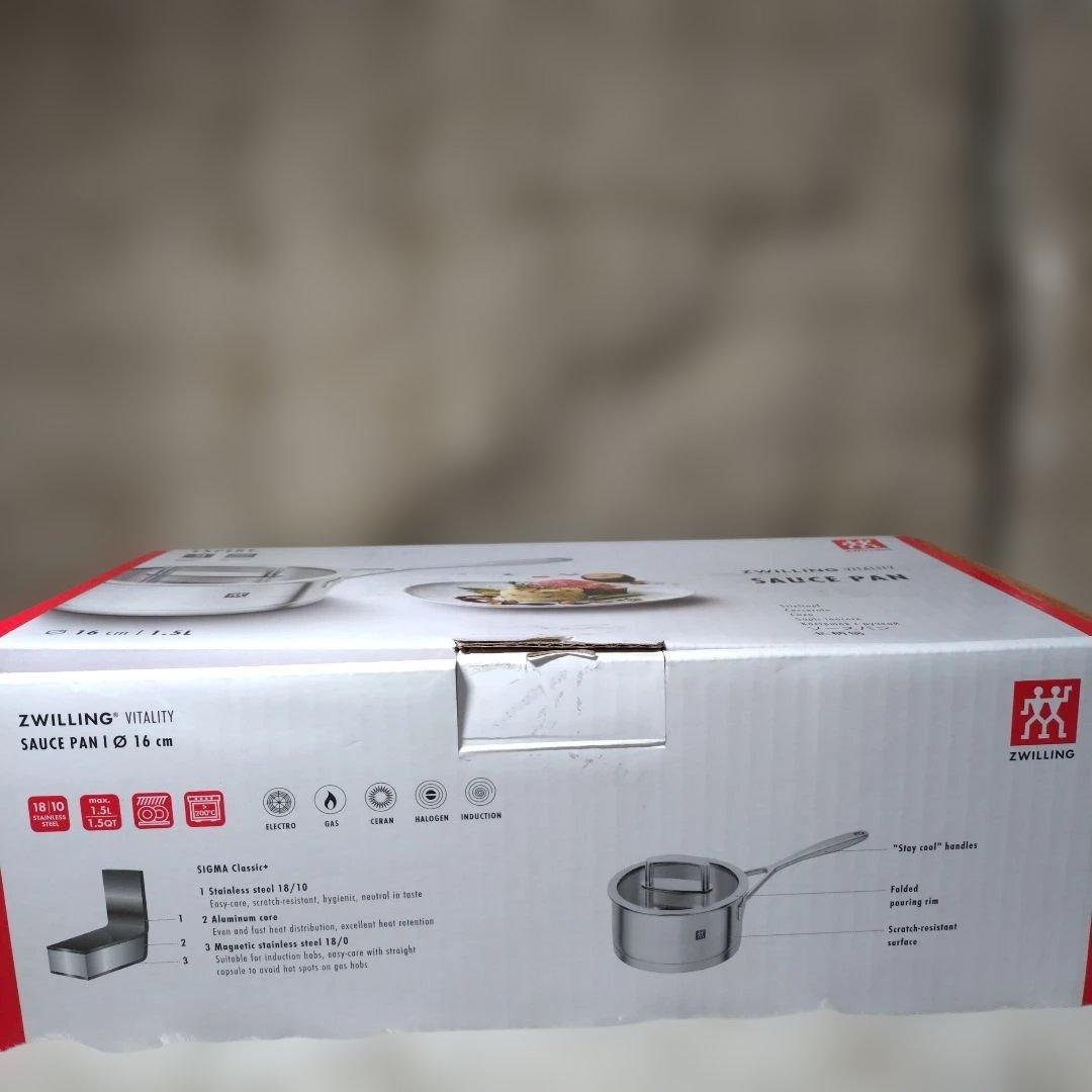 ZWILLING ツヴィリング 「 バイタリティ ソースパン16cm1.5L 」