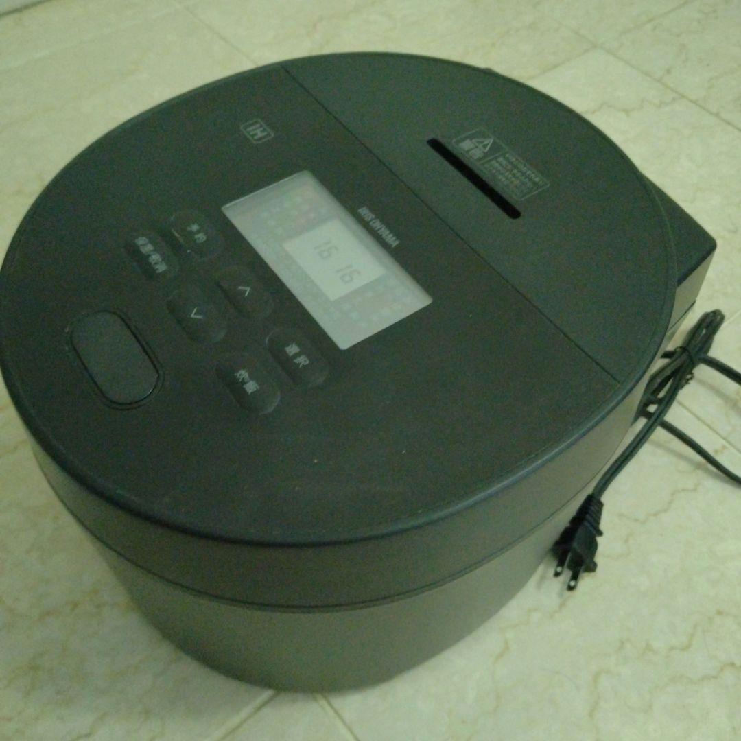 アイリスオーヤマ　IHジャー炊飯器　5.5合炊き　ISA50-B 黒　炊飯器