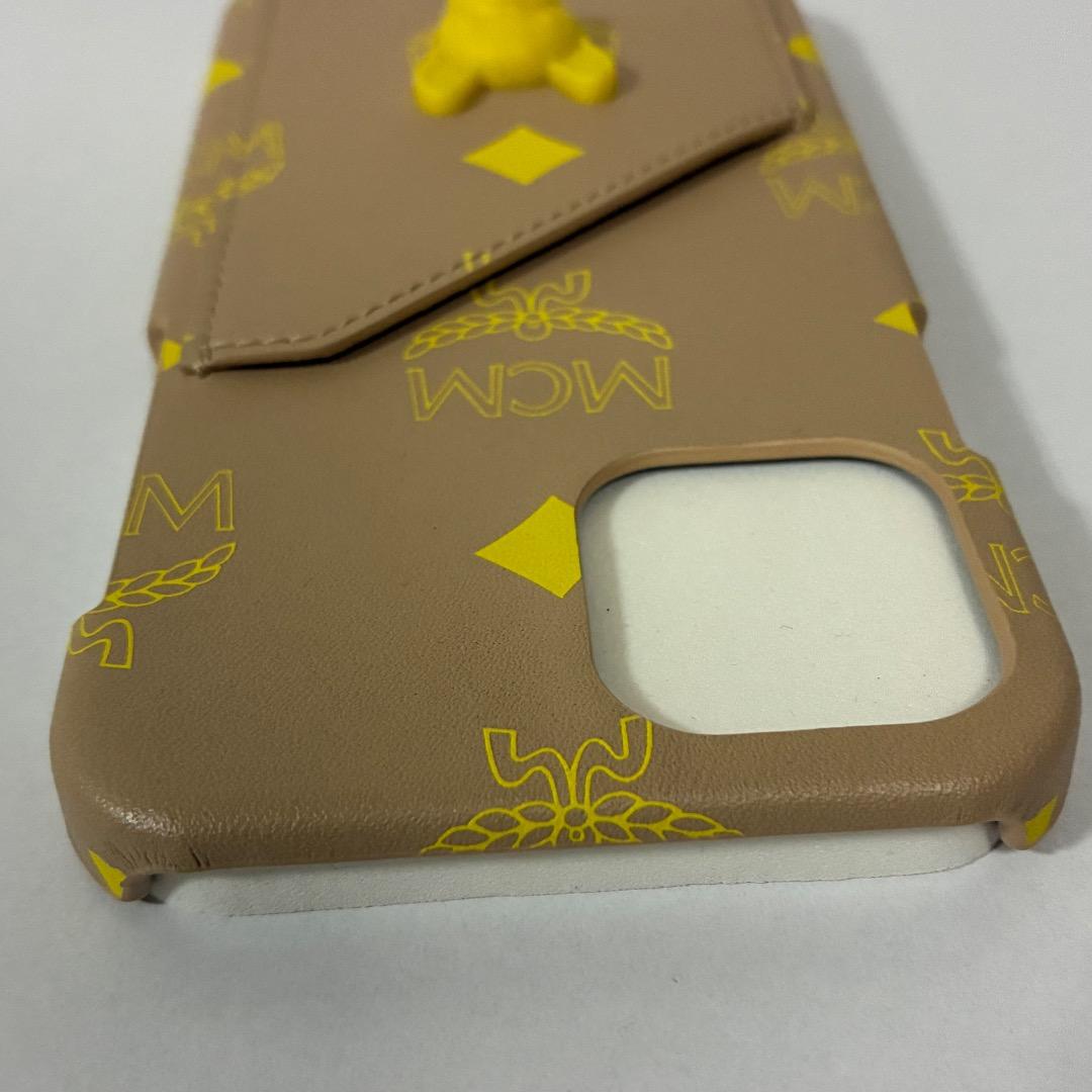 MCM ベージュ iPhone1212proケース フレブル 未使用