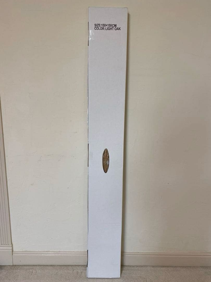 木製ブラインド 150×150cm ライトオーク 新品未使用