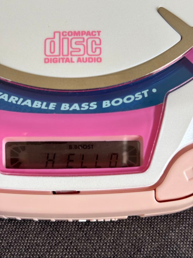⭐️値下げ‼️KENWOOD HELLO KITTY ポータブルCDプレーヤー