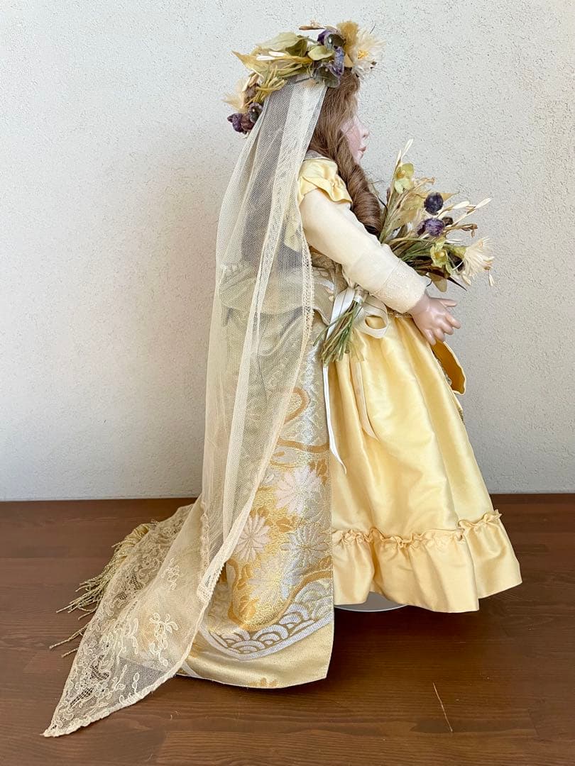 ビスクドール ハンドメイド 創作人形 アンティークドール ヴィクトリアン お姫様