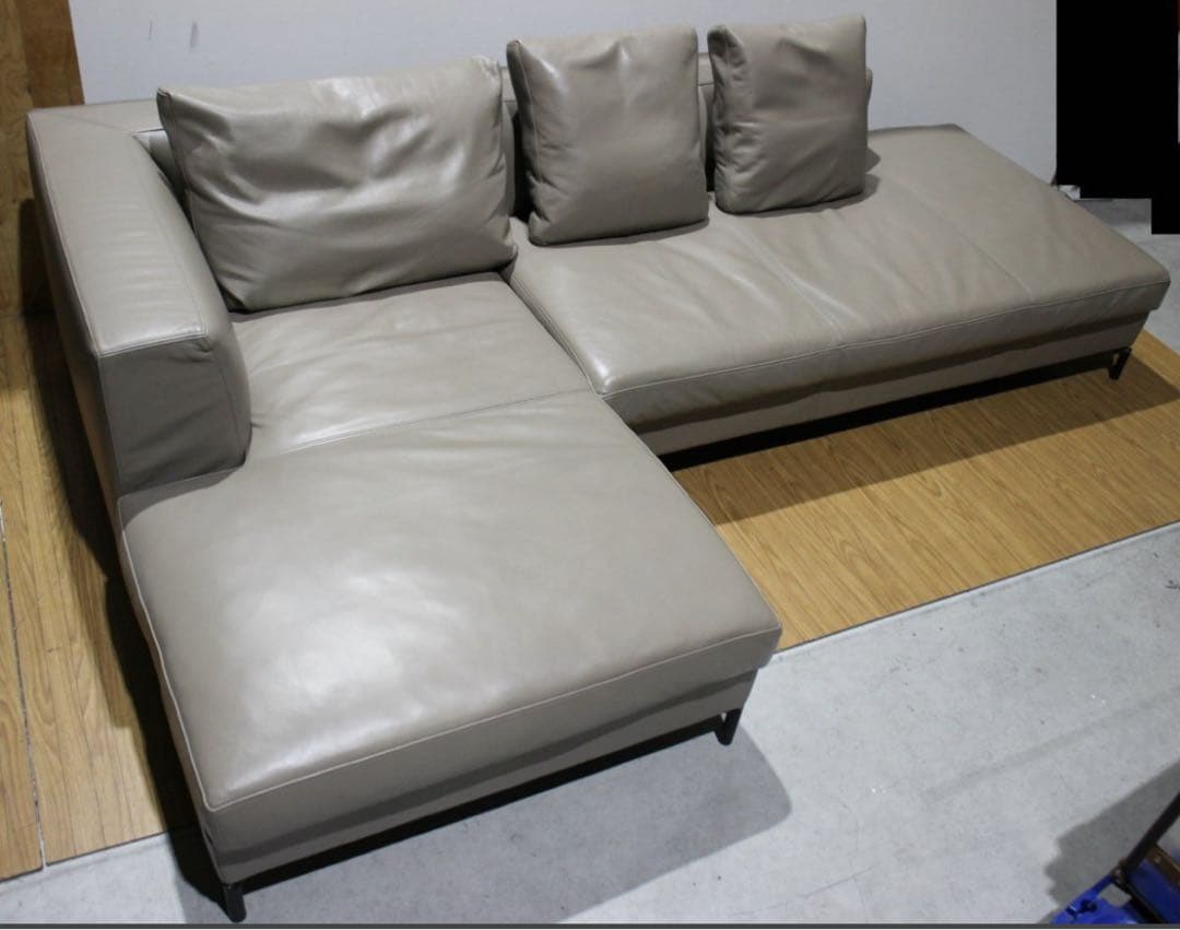 1 アイラーセン サバンナ ソファ 左側アーム レザー PURE-06 値下げ不