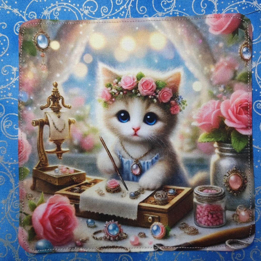 yourelia 4重ハンカチ　ワンコさん柄　18枚