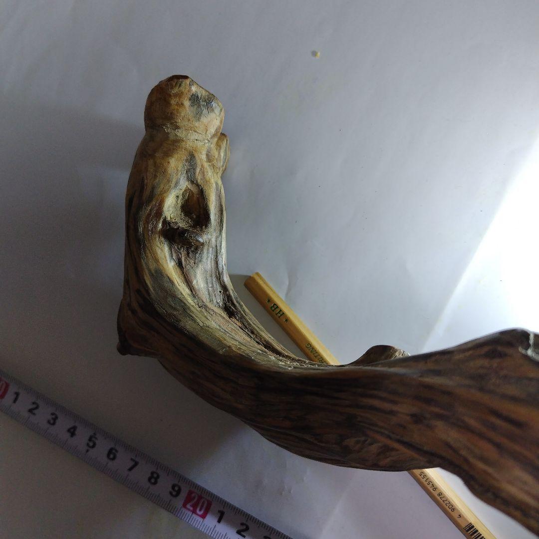 巳年縁起物肥松置物 約40cm