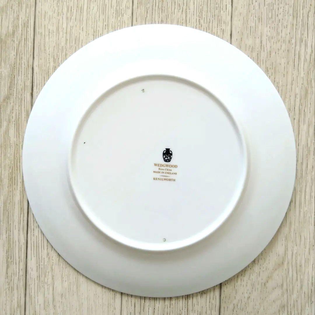 未使用　5点　ウェッジウッド　プラチナ　ケニルワース　カップ&ソーサー　プレート
