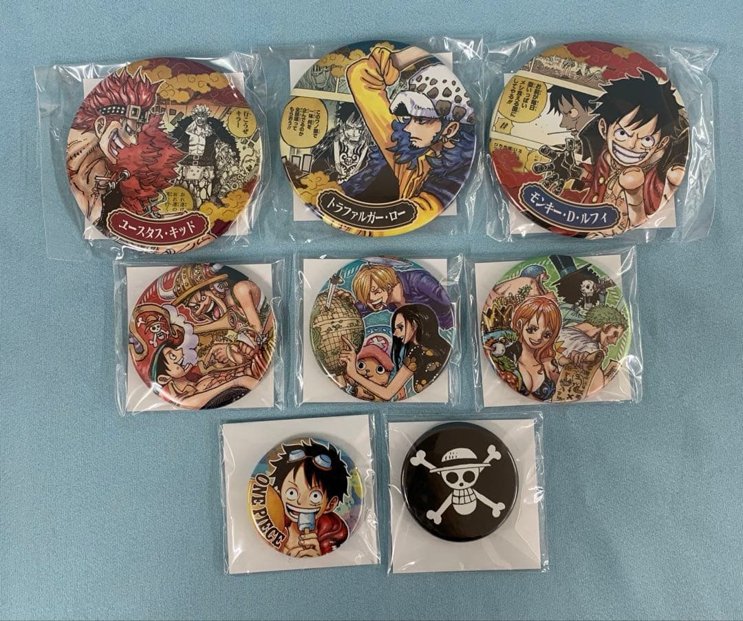 集合 缶バッジかんづめ 「ワンピース」 週刊少年ジャンプ