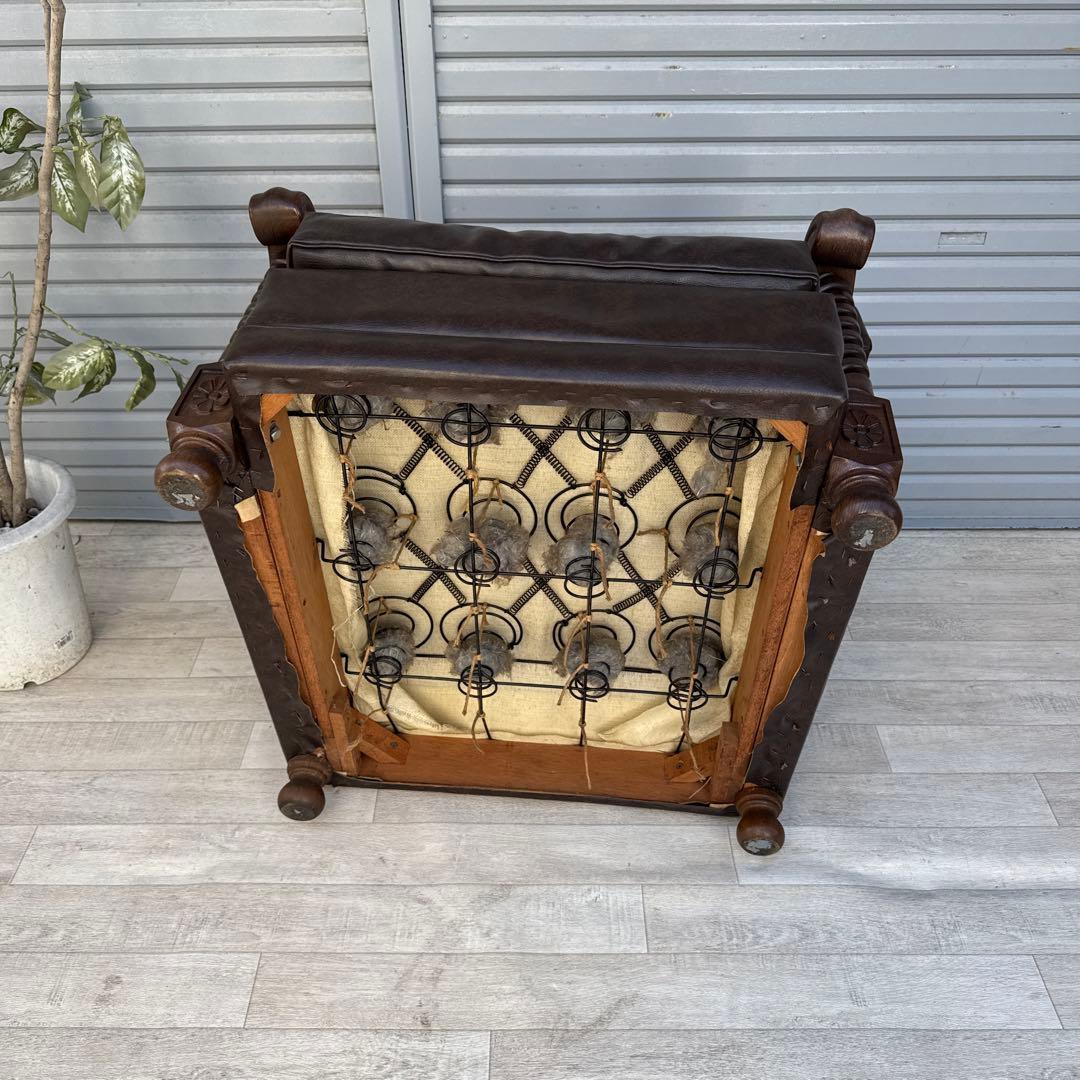 最終値下げ品　オールド　マルニ　MARUNI ヴィンテージ　1人掛けソファ　②