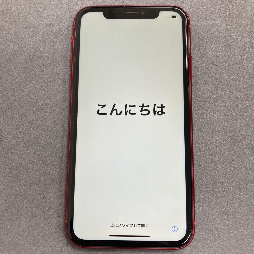 Apple iPhone Xr 64GB レッド SIMロックなし 利用制限なし