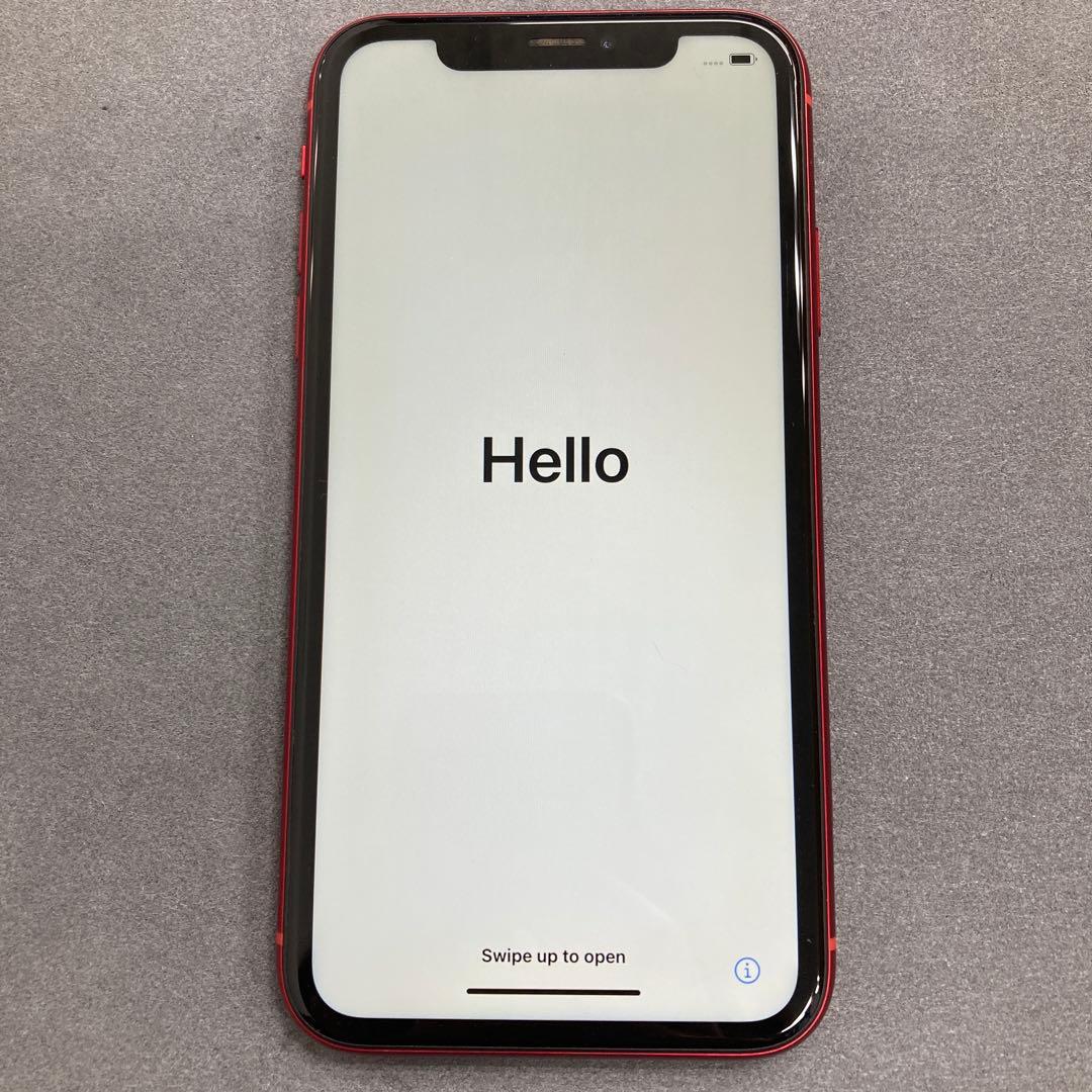 Apple iPhone Xr 64GB レッド SIMロックなし 利用制限なし