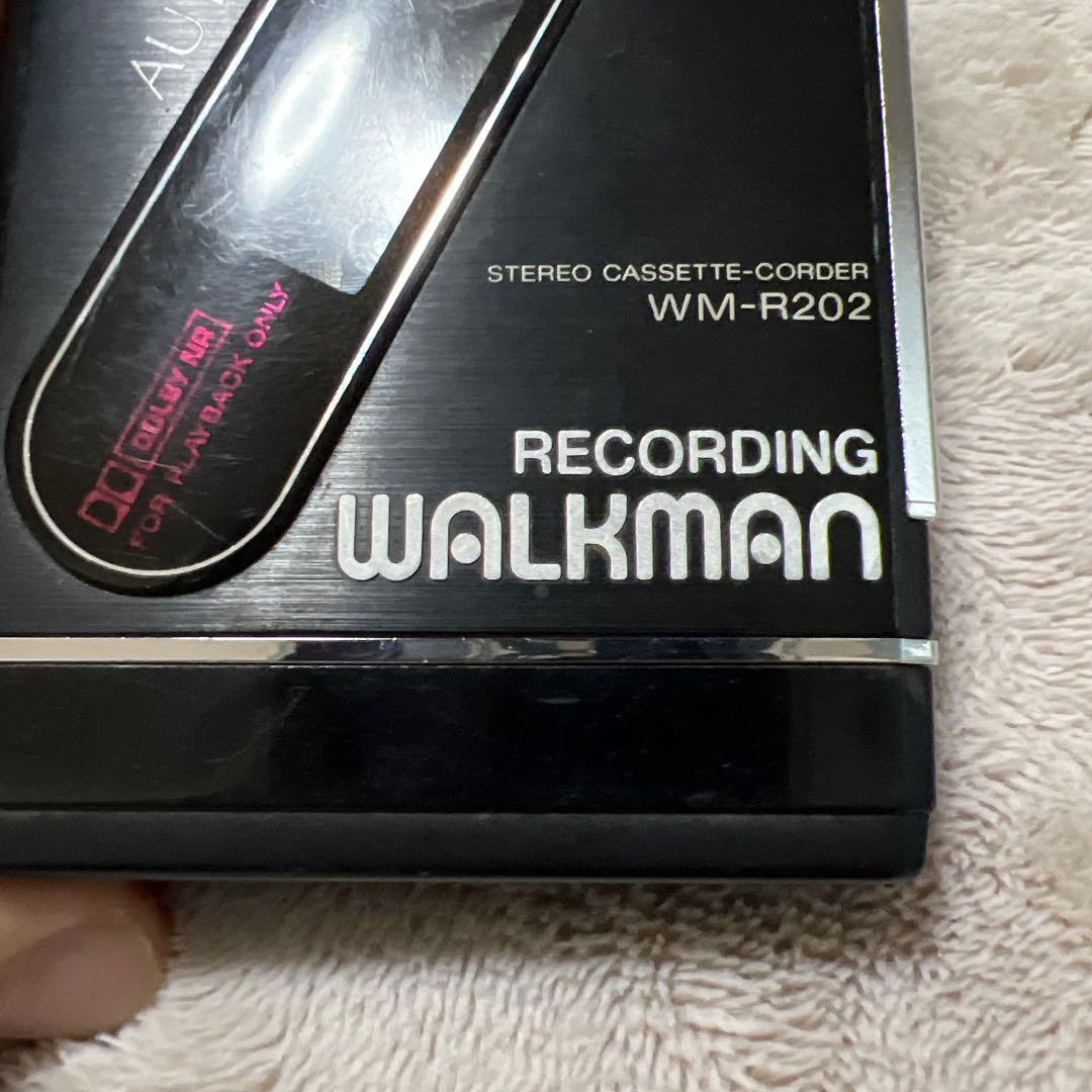 【美品】ジャンク SONY WM-R202 カセットプレーヤー
