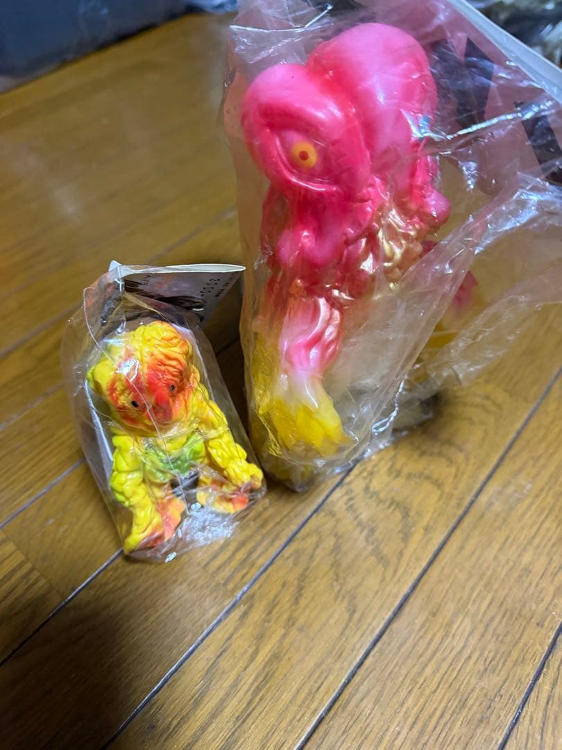 ヘドラフィギュア 2体セット　ベアモデル　ユニオン　ミニヘドラ　ヘドラ　ゴジラ