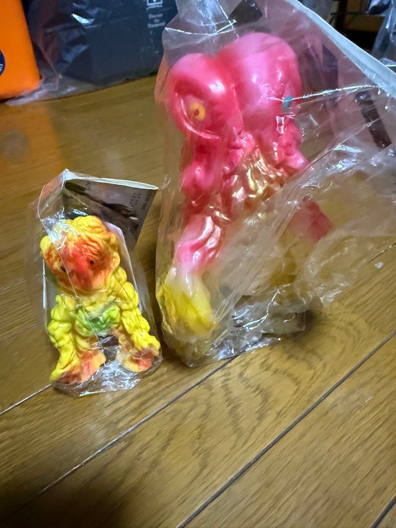 ヘドラフィギュア 2体セット　ベアモデル　ユニオン　ミニヘドラ　ヘドラ　ゴジラ