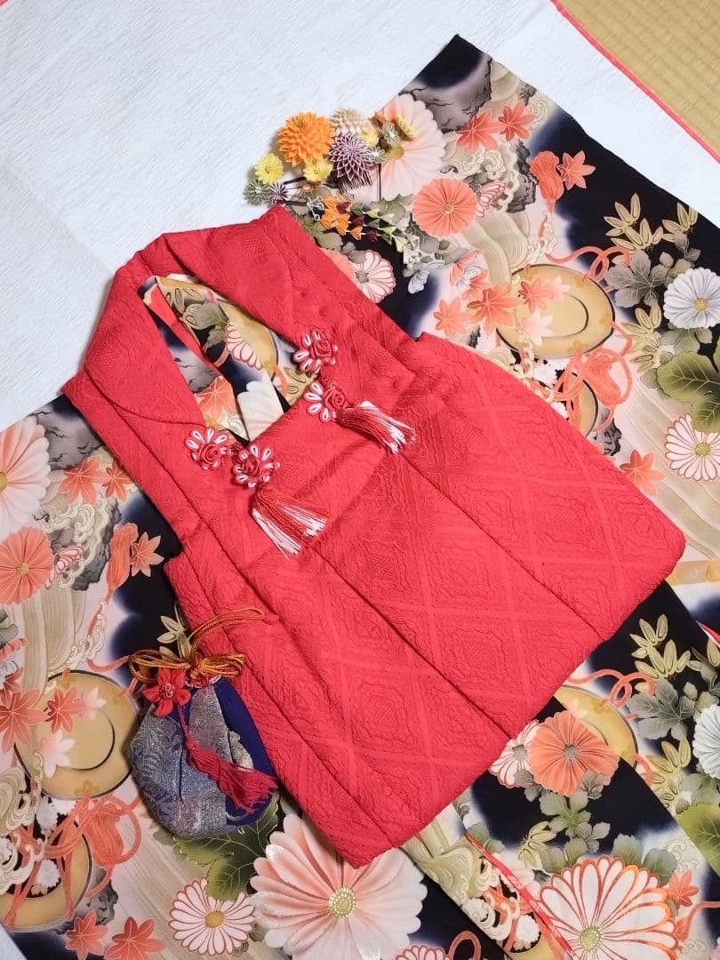 ☆貴重アンティーク・作り帯・箱セコ・巾着・被布・こっぽり☆