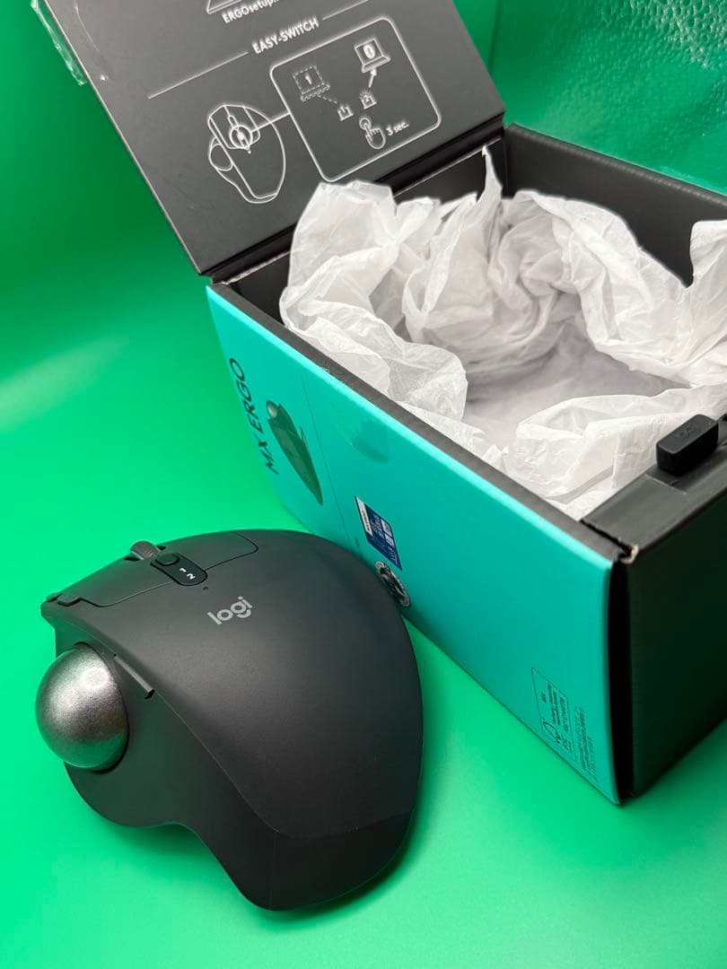 logicool MX ERGO トラックボール本体