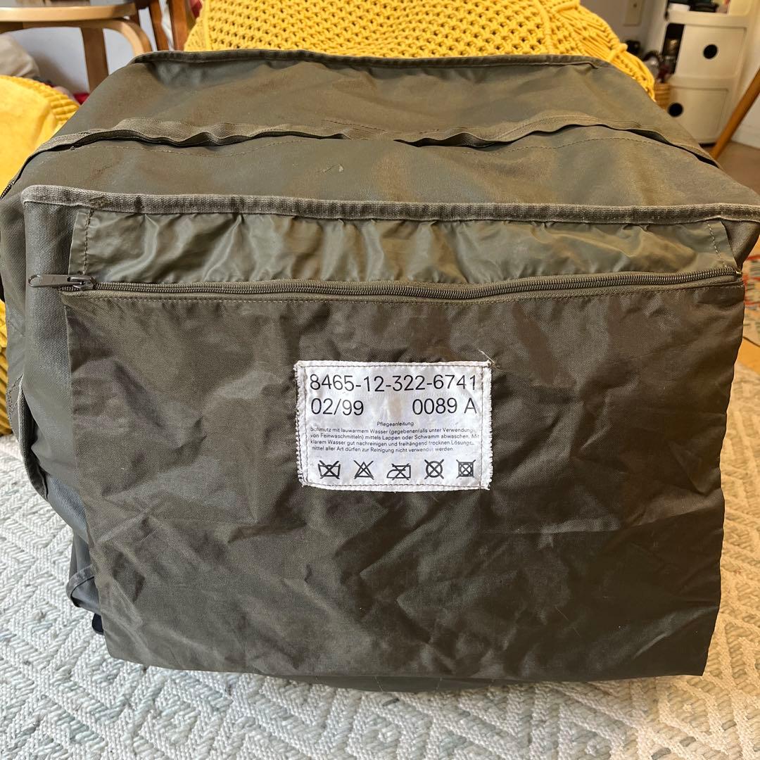 ドイツ軍放出品 パイロットバッグ 85L 大型