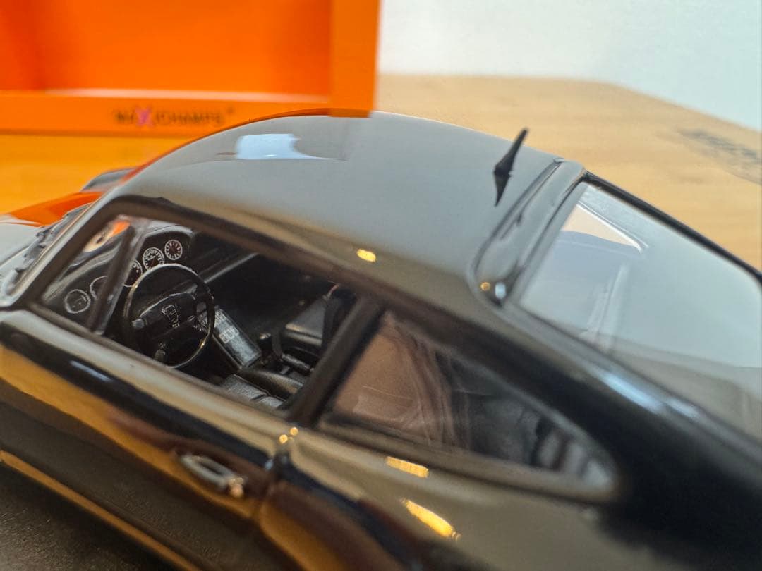 【MAXICHAMPS】Porsche 911 Turbo Black
