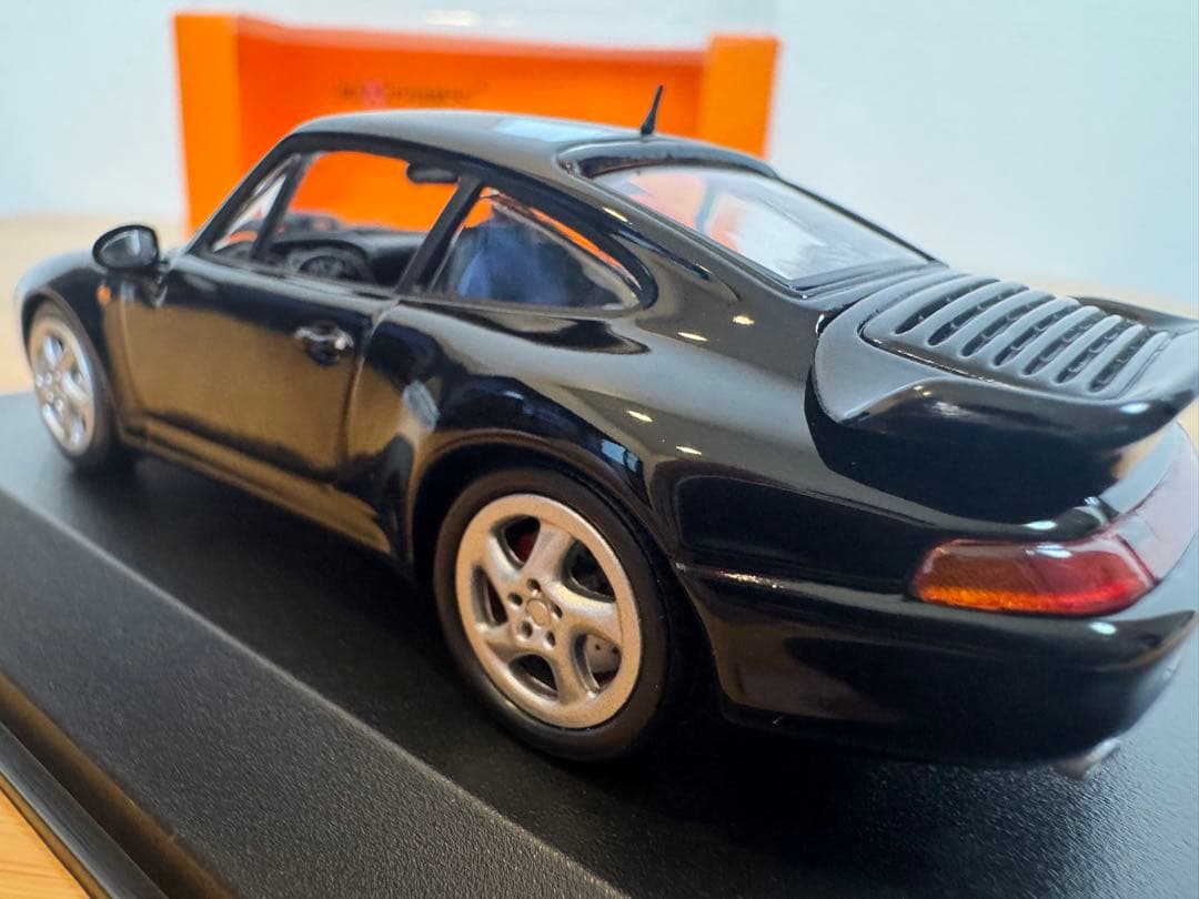 【MAXICHAMPS】Porsche 911 Turbo Black