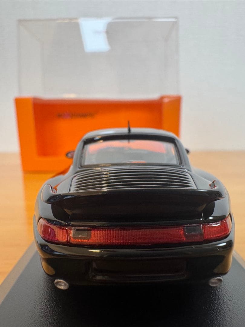 【MAXICHAMPS】Porsche 911 Turbo Black