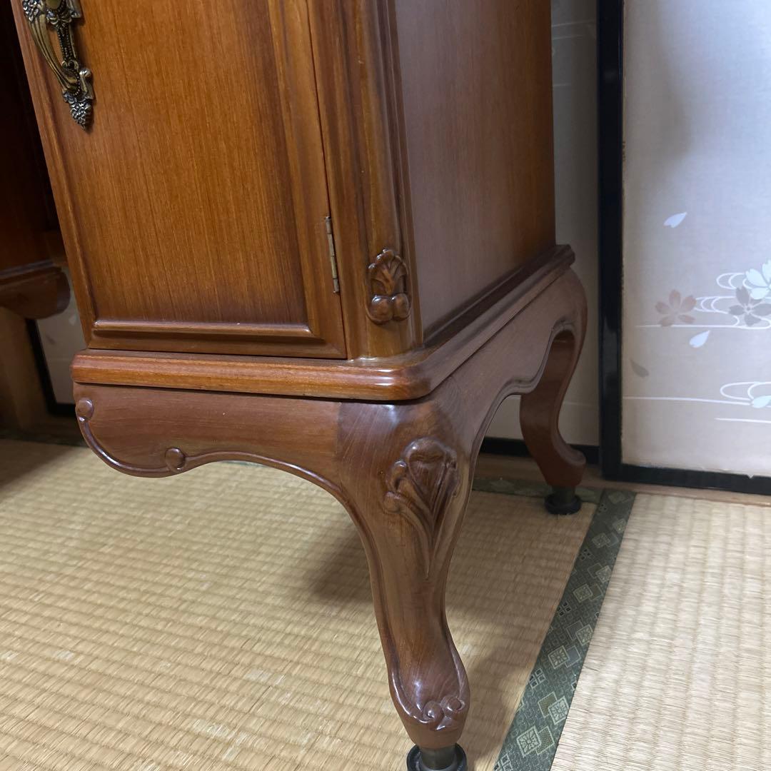 フランスミラー　アンティークドレッサー