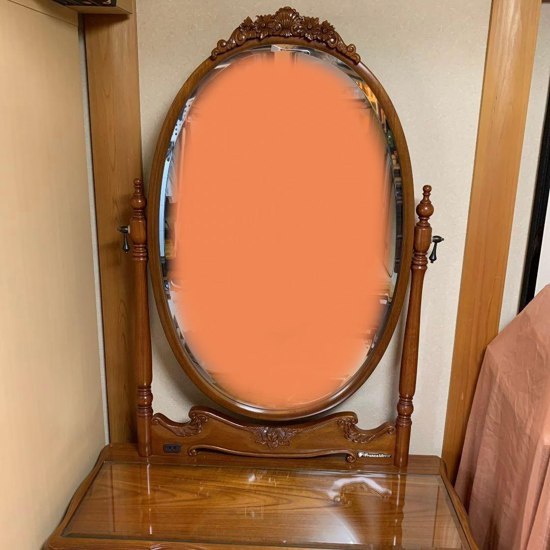 フランスミラー　アンティークドレッサー