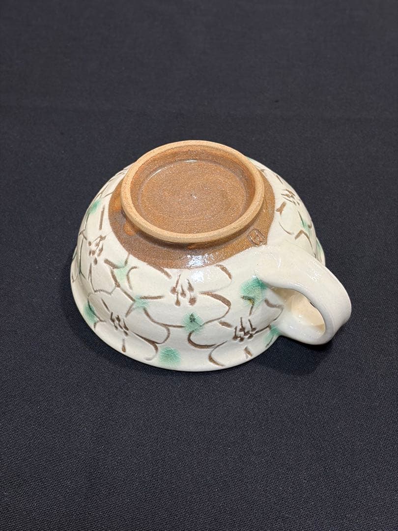 益子焼 スープカップ&ソーサー　陶芸家　作陶家　民藝品　#B