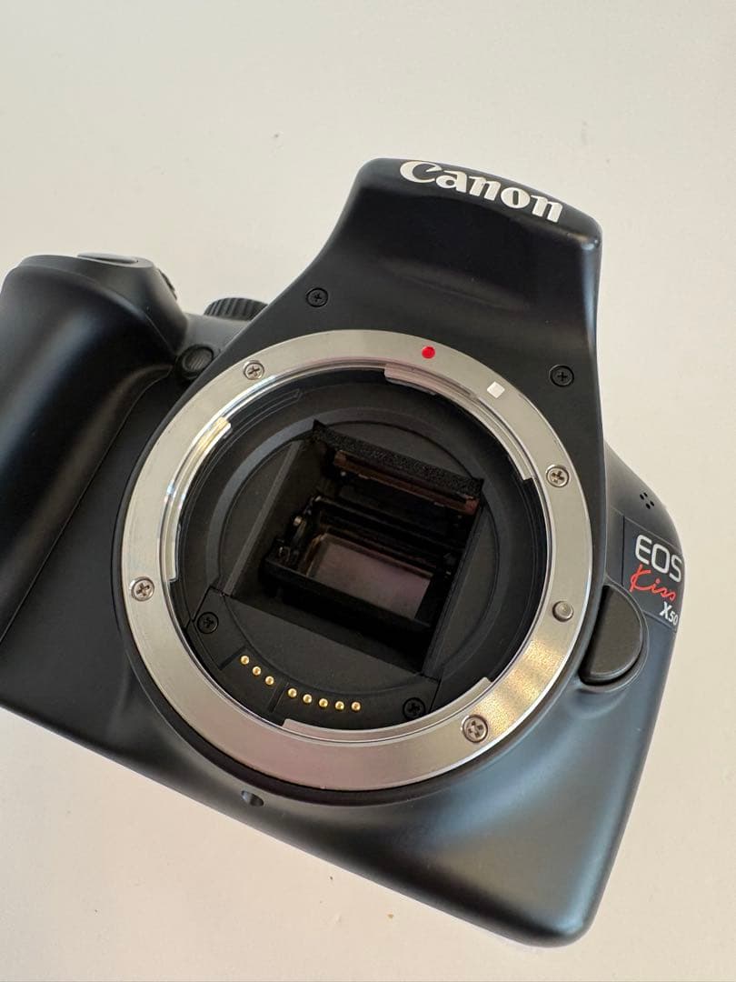 美品⭐️Canon EOS Kiss X50 一眼レフ　ダブルレンズセット