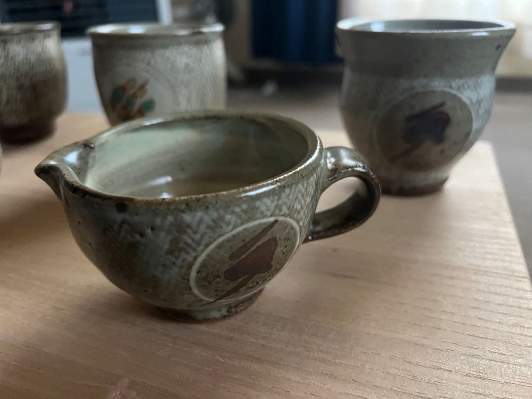 【人間国宝　島岡達三】コーヒーカップセット