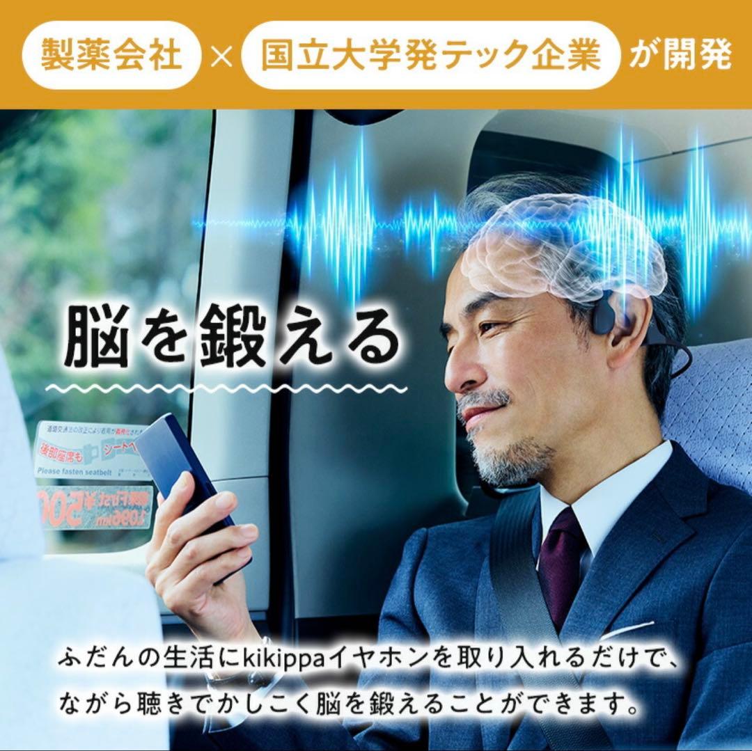 シオノギ ガンマ波サウンドケア kikippa イヤホン