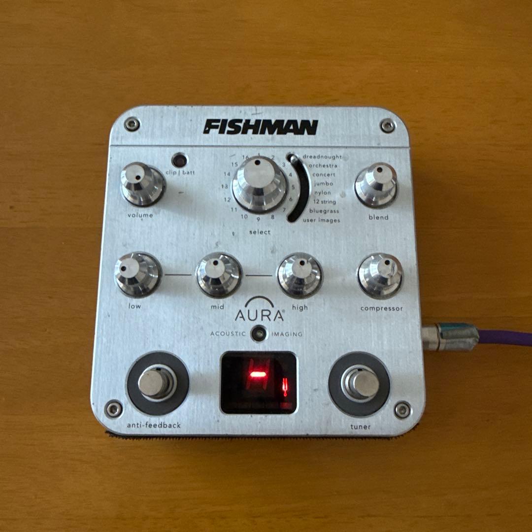 Fishman Aura Spectrum DI アコギ用 プリアンプ