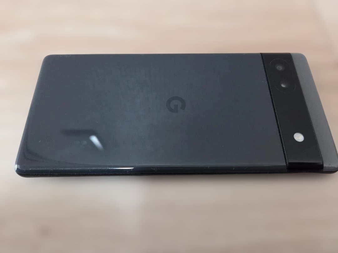 Google Pixel 6a 黒(チャコール) 本体 画面ひび割れ