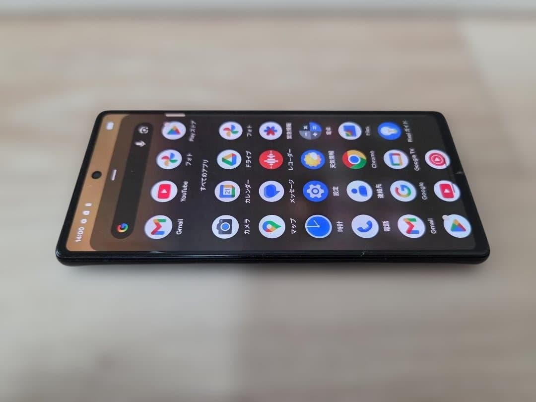 Google Pixel 6a 黒(チャコール) 本体 画面ひび割れ