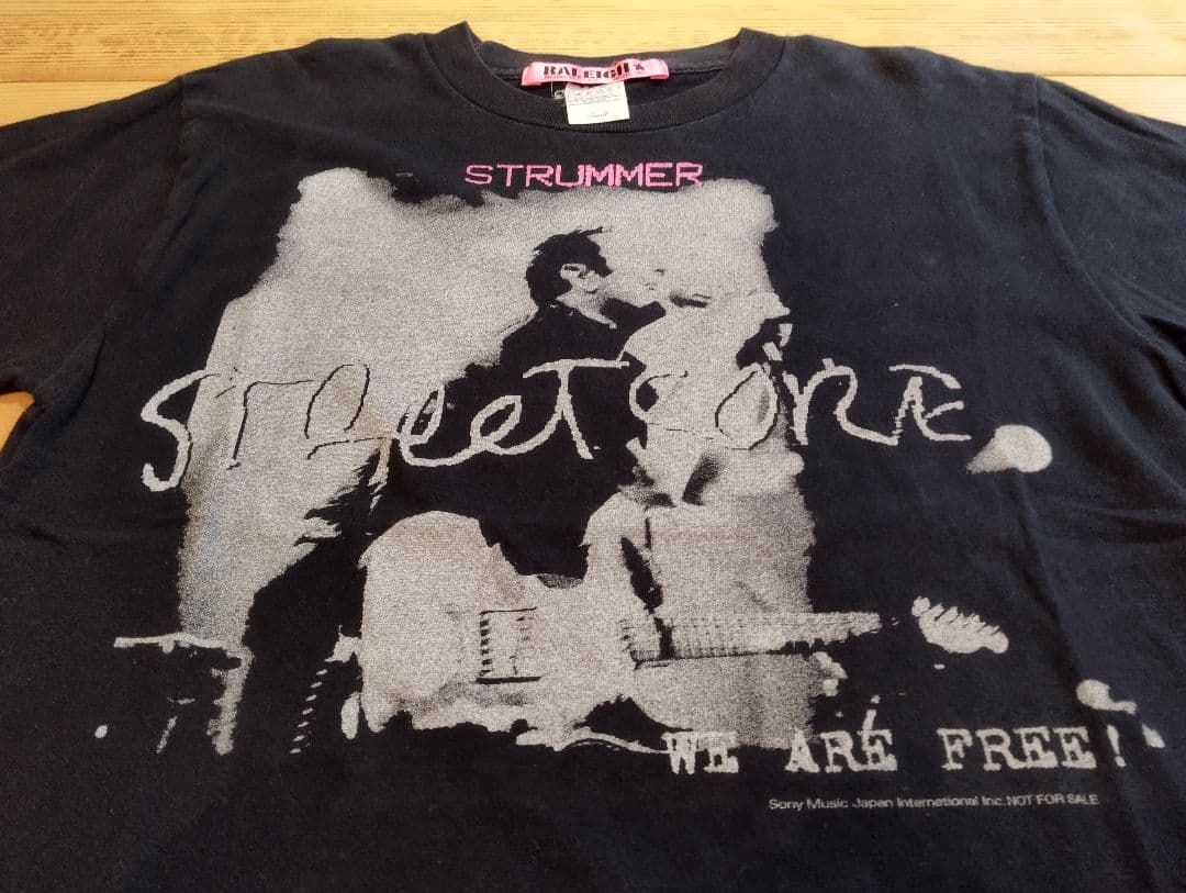 JOE STRUMMER Street core プロモ Tシャツ CLASH
