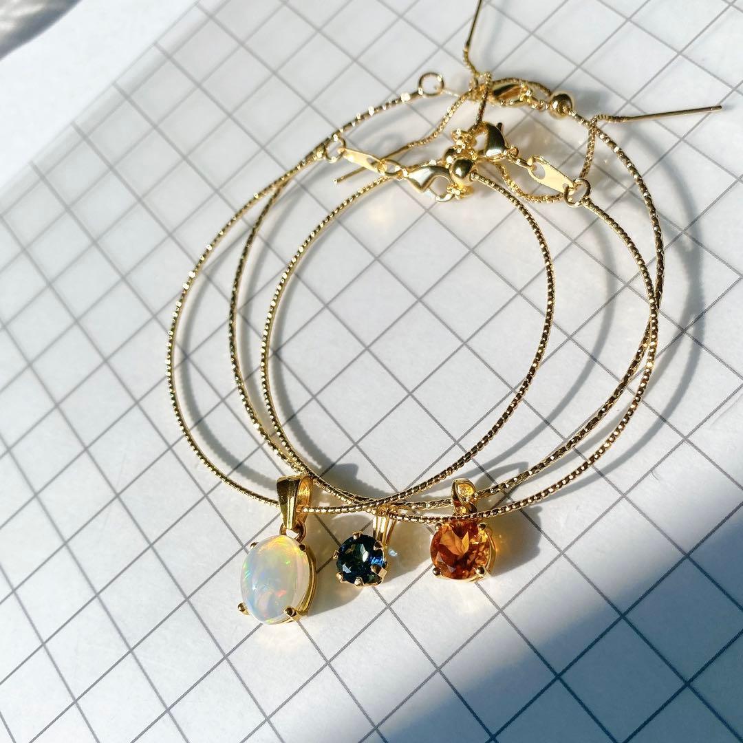 14kgf天然石美しい大粒エチオピア産オパールギラギラブレスレット