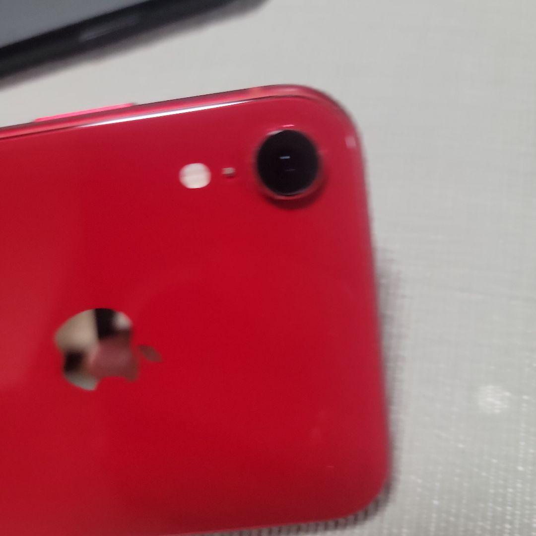 Apple iPhoneXR (赤色)64G箱付き超美品SIMフリー純正B79%