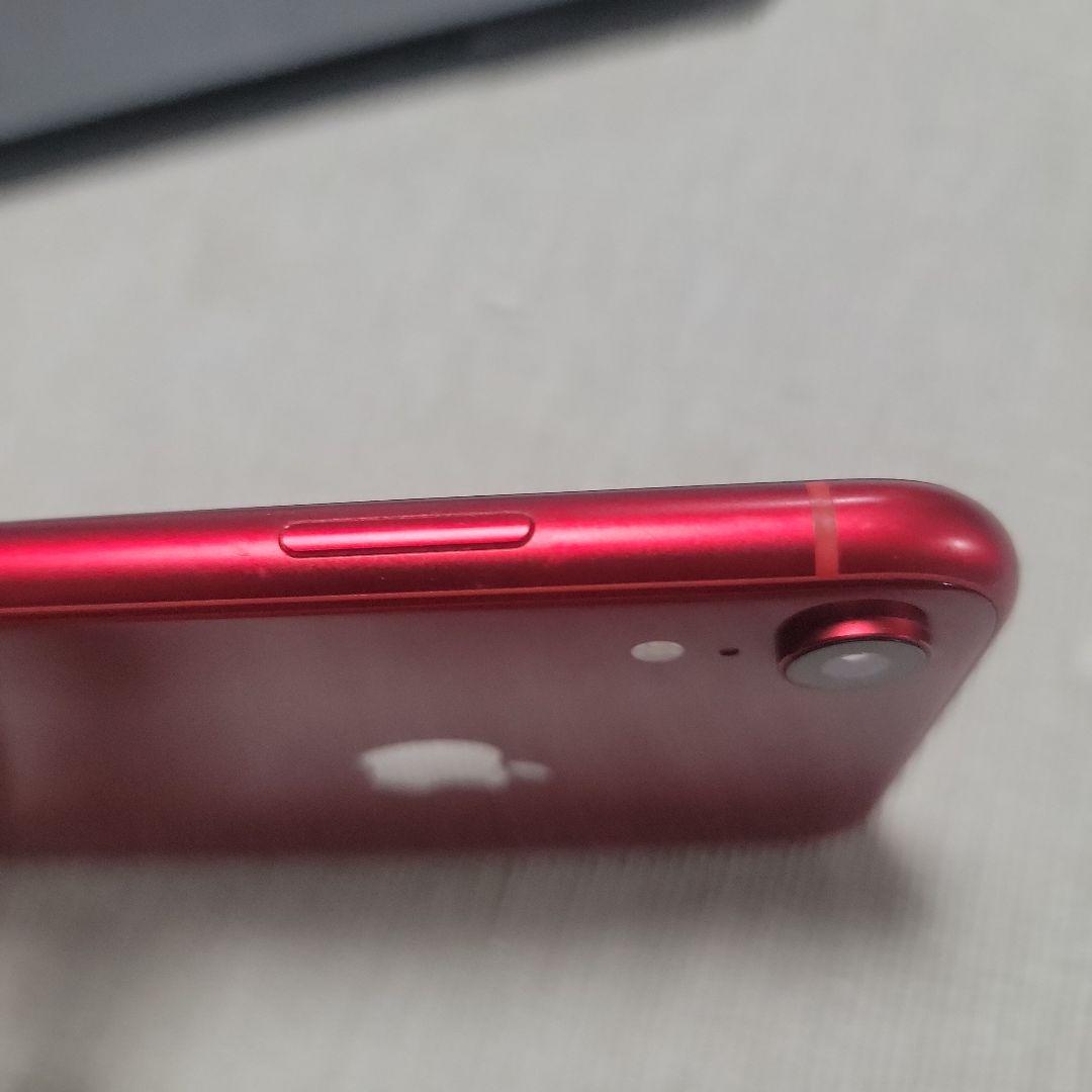 Apple iPhoneXR (赤色)64G箱付き超美品SIMフリー純正B79%