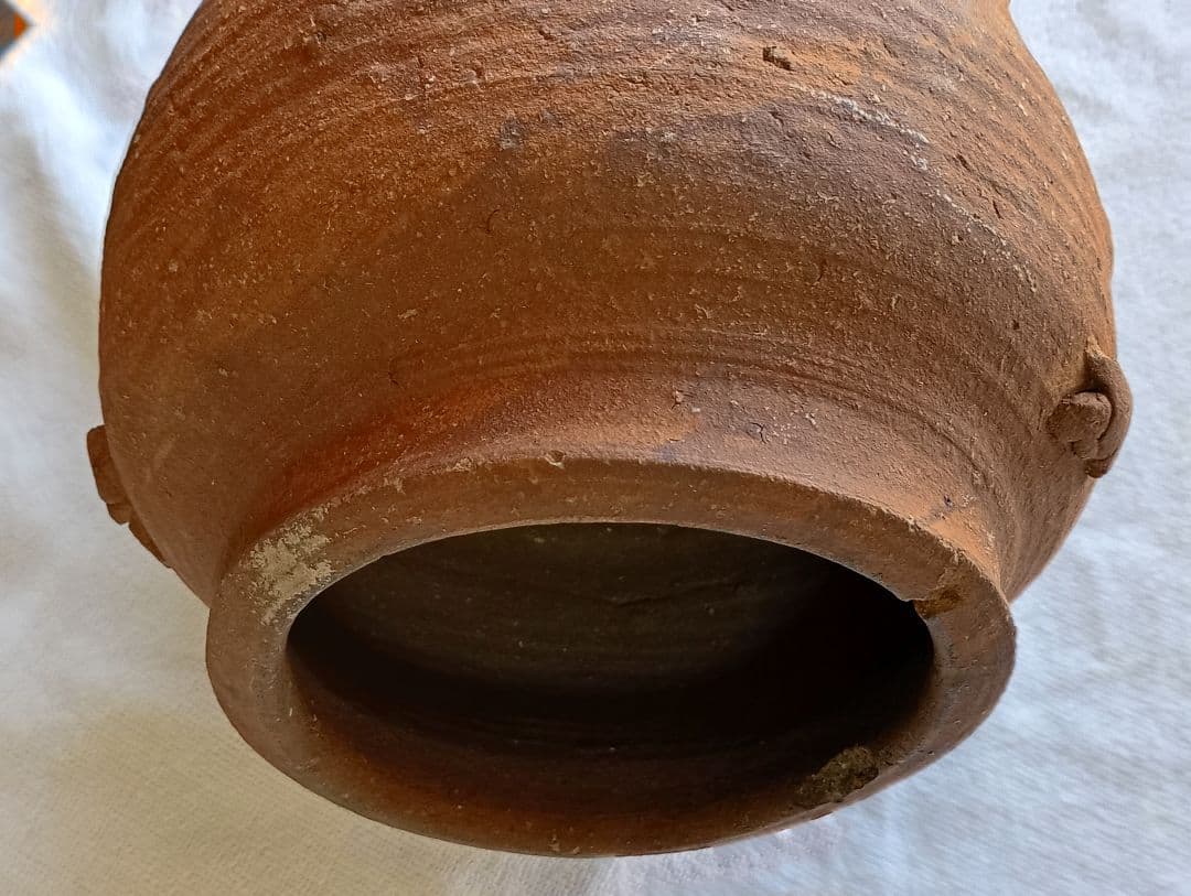 古備前　壺　 古民芸 　花瓶　アンティーク置物