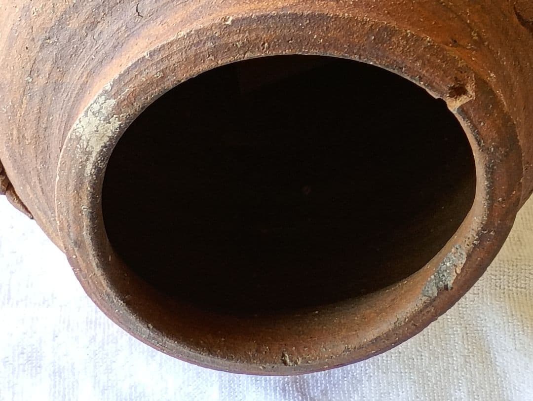 古備前　壺　 古民芸 　花瓶　アンティーク置物