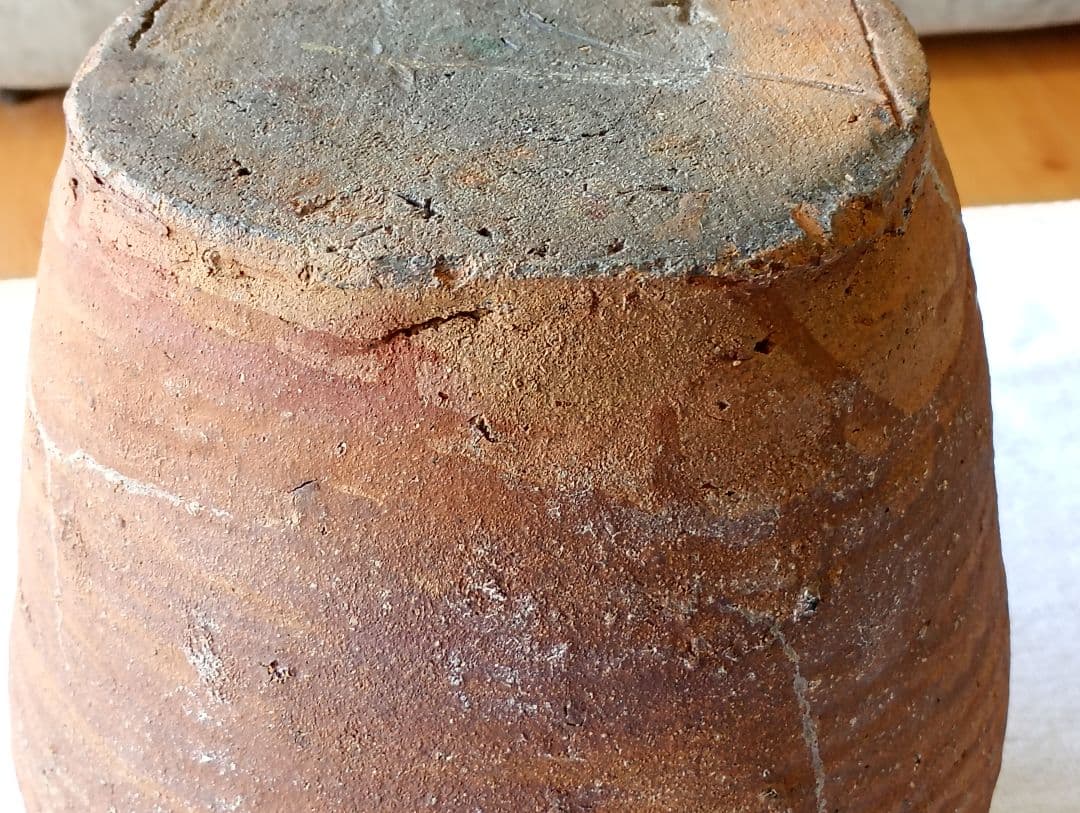 古備前　壺　 古民芸 　花瓶　アンティーク置物