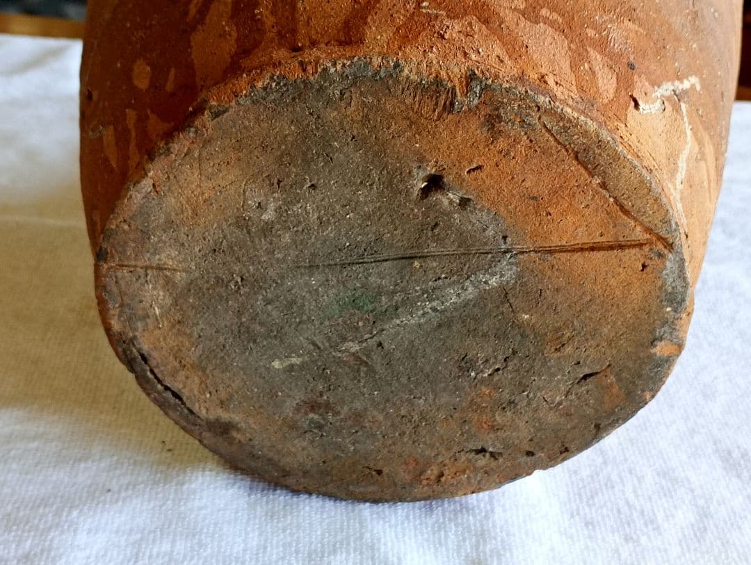 古備前　壺　 古民芸 　花瓶　アンティーク置物