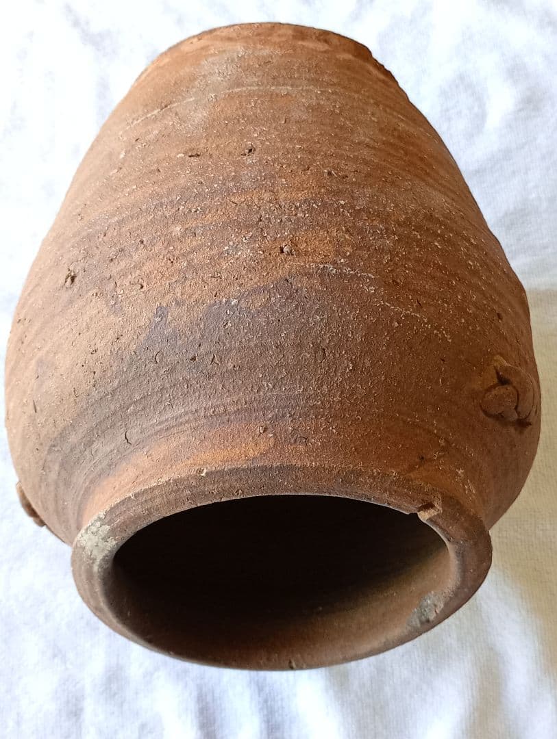 古備前　壺　 古民芸 　花瓶　アンティーク置物