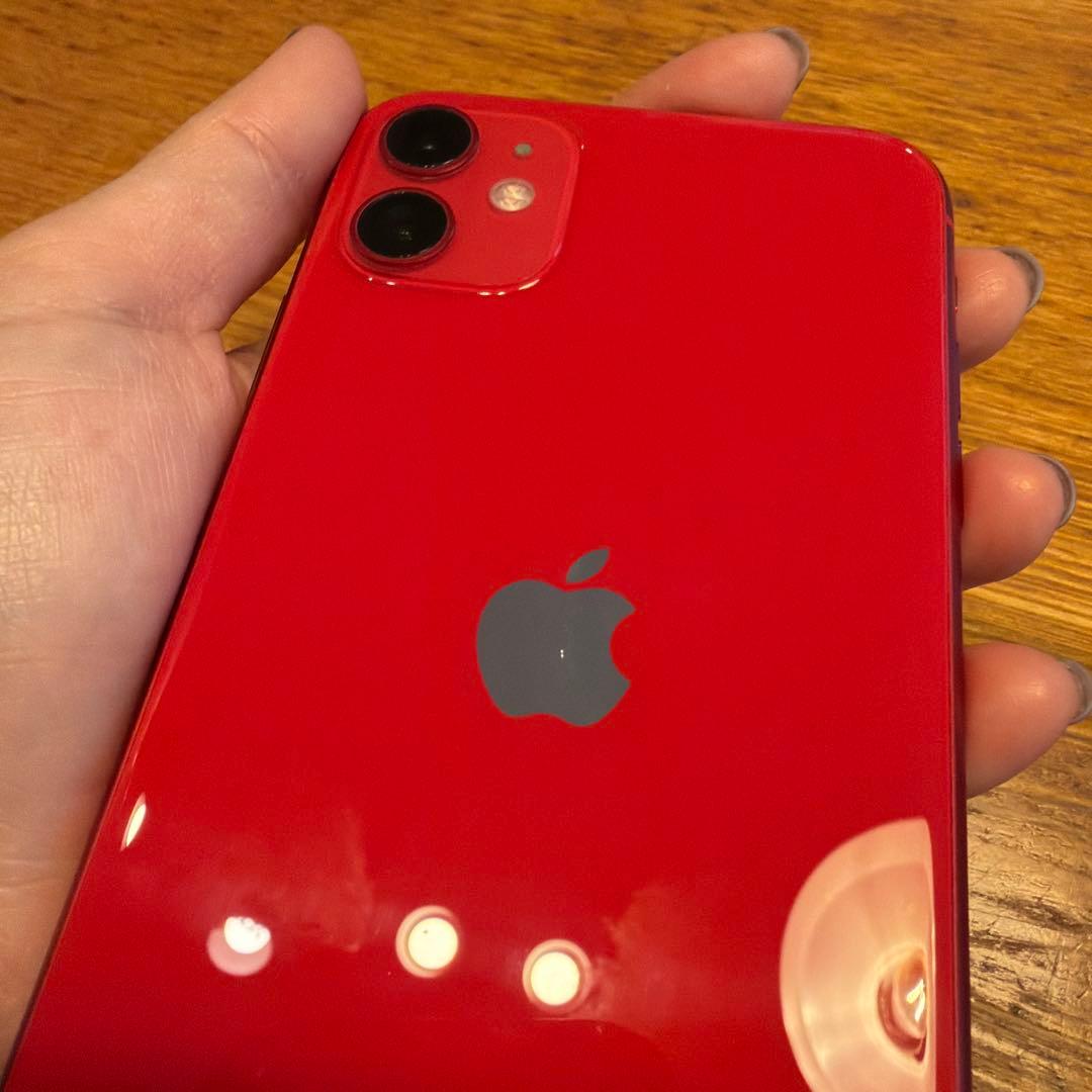 ジャンクApple iPhone 11 (PRODUCT(RED)) 本体