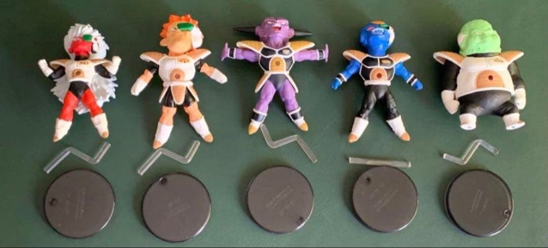ドラゴンボールZ ギニュー特戦隊 5種セット コレクタブルフィギュア 改造品