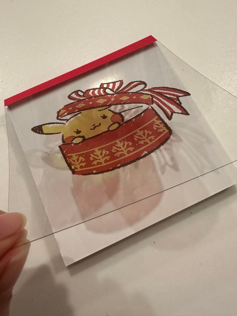イッツデモ　ポケモン　クリスマスモチーフ　4柄メモ帳　2色ボールペン　2点セット
