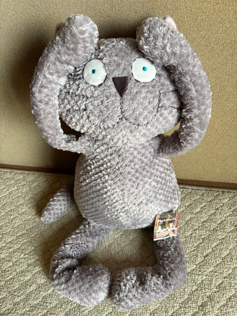 マンハッタナーズ　MANHATTANER'S くたくた猫　ぬいぐるみ　Ｌサイズ